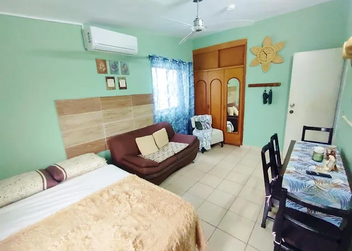 Casa Verde Turquesa - 5 Min Malecon - 2Da Planta