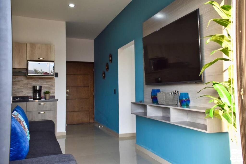 Apartamento Depto A 2 Cuadras De Playa Con Alberca Compartida
