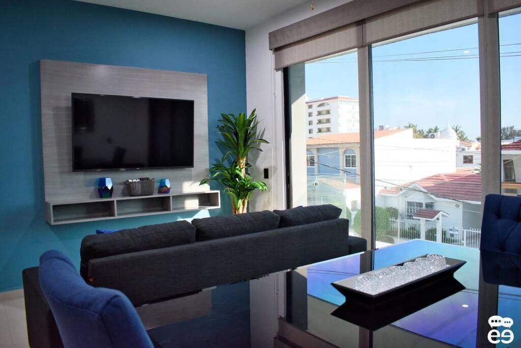 Depto A 2 Cuadras De Playa Con Alberca Compartida Apartamento Mazatlán