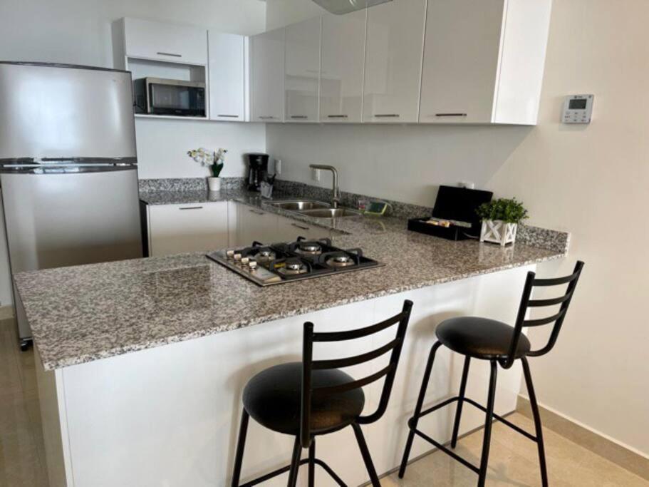 Apartamento De Lujo En Playa Zona Dorada Camino Al Mar *