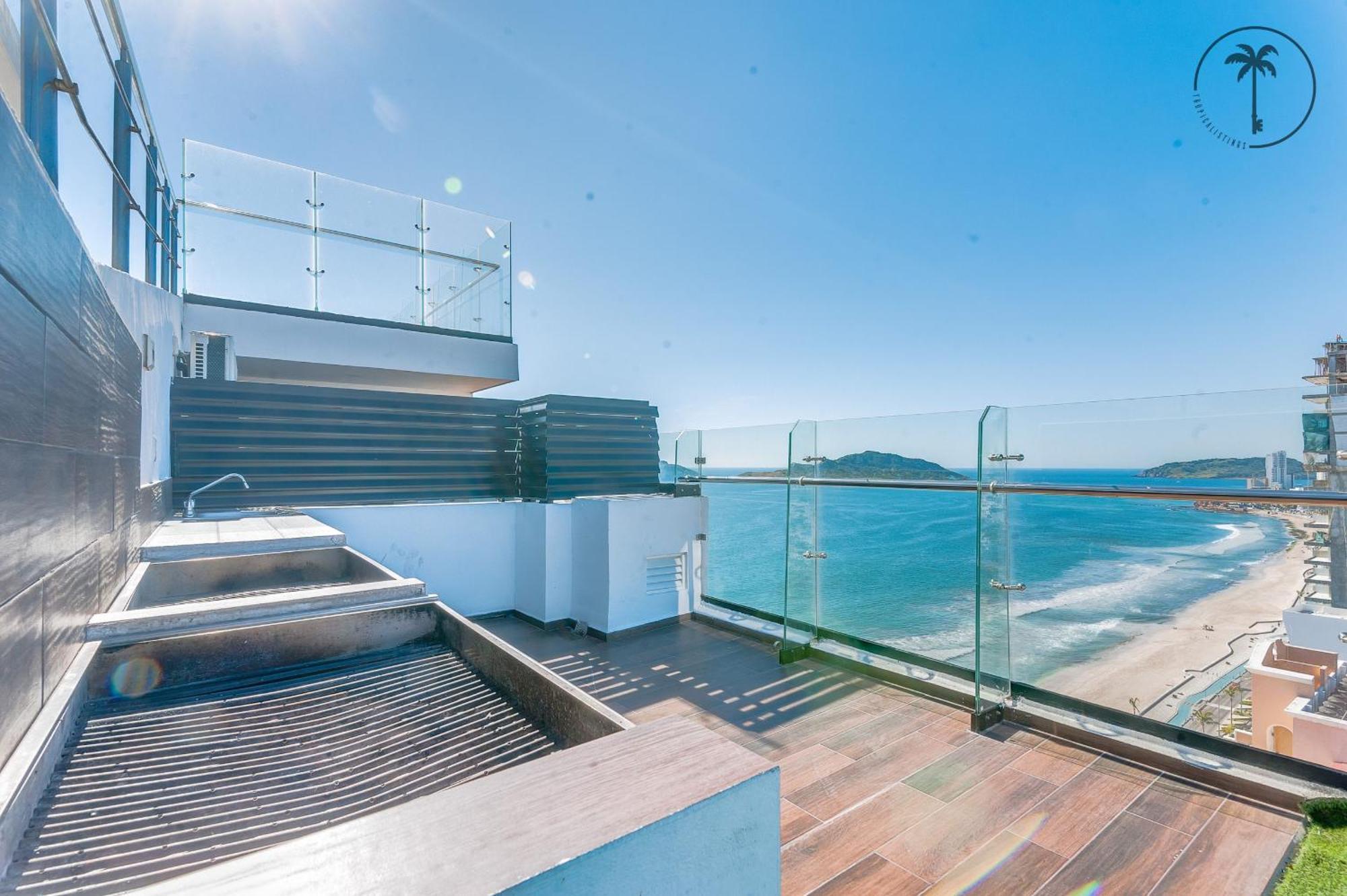 Moderno Con Vista Al Mar! Apartamento Mazatlán