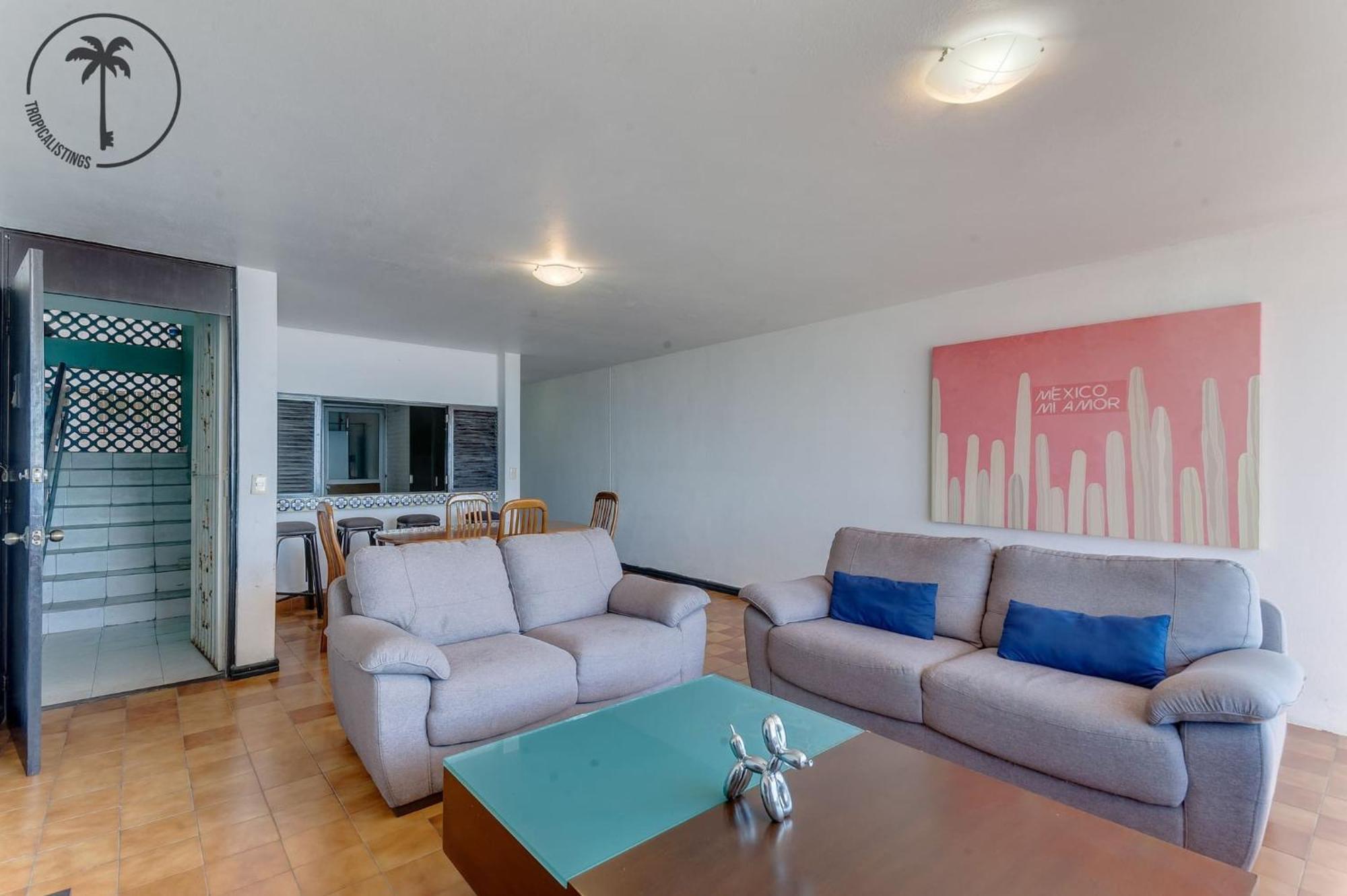 Apartamento 2 Bdr With Ocean View In Avenida Del Mar Mazatlán