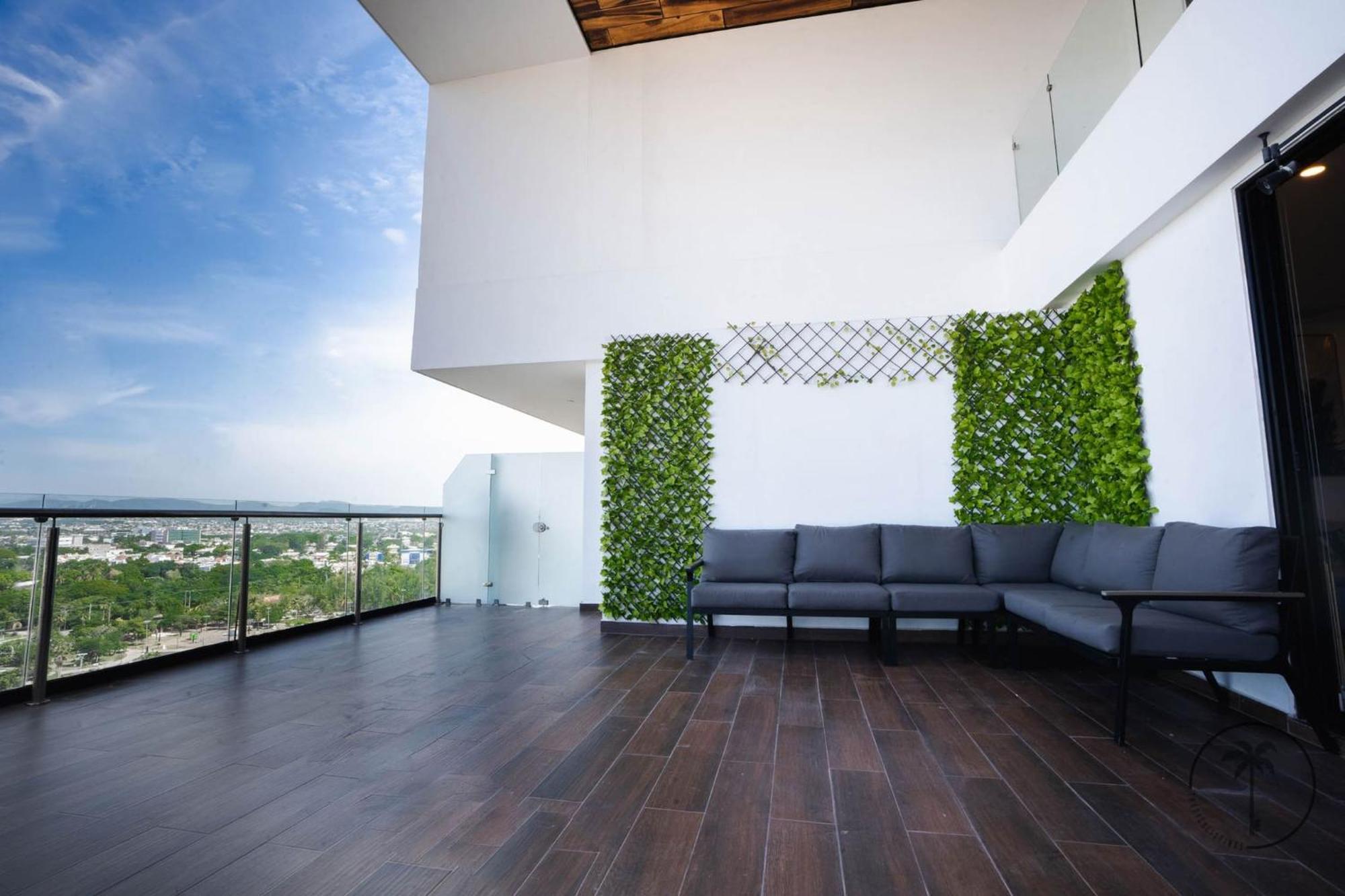 Apartamento With A Pool And Gym In Mazatlán