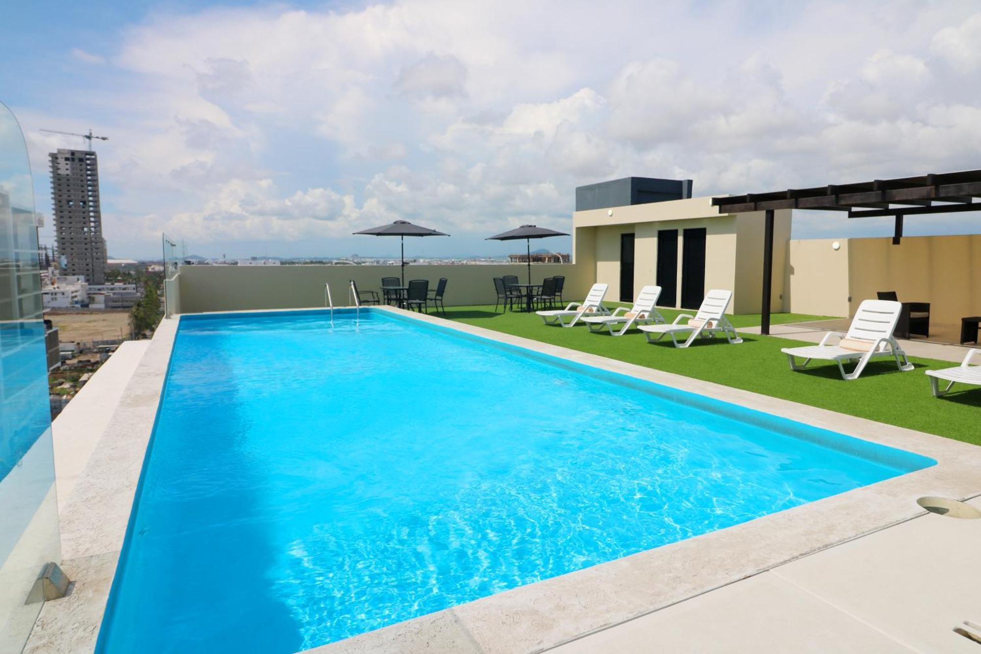 Departamento Con Terraza Privada Y Alberca A 1 Cuadra Del Malecon - Flamingo 102 Mazatlan