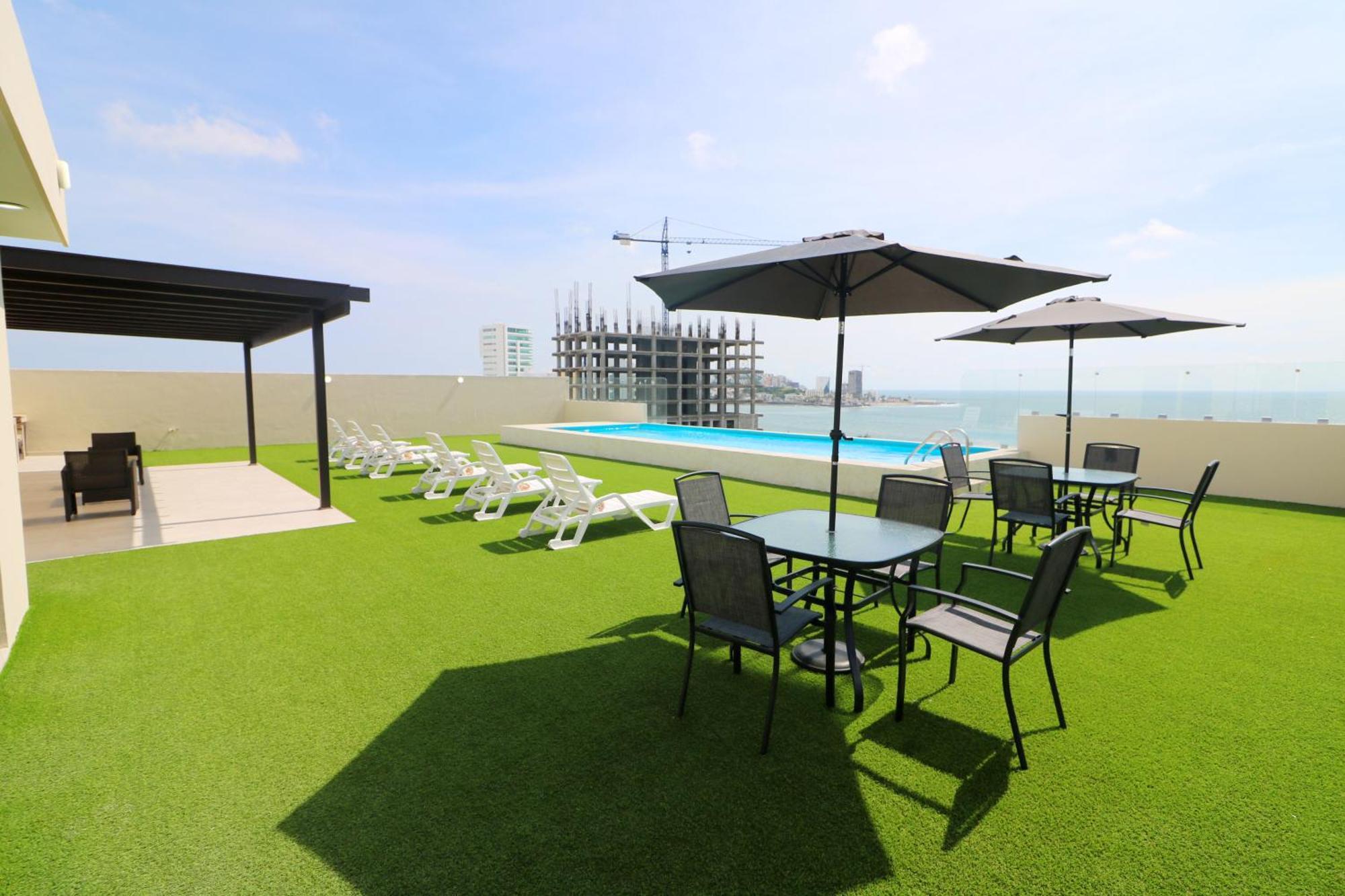 Apartment Departamento Con Terraza Privada Y Alberca A 1 Cuadra Del Malecon - Flamingo 102 Mazatlan