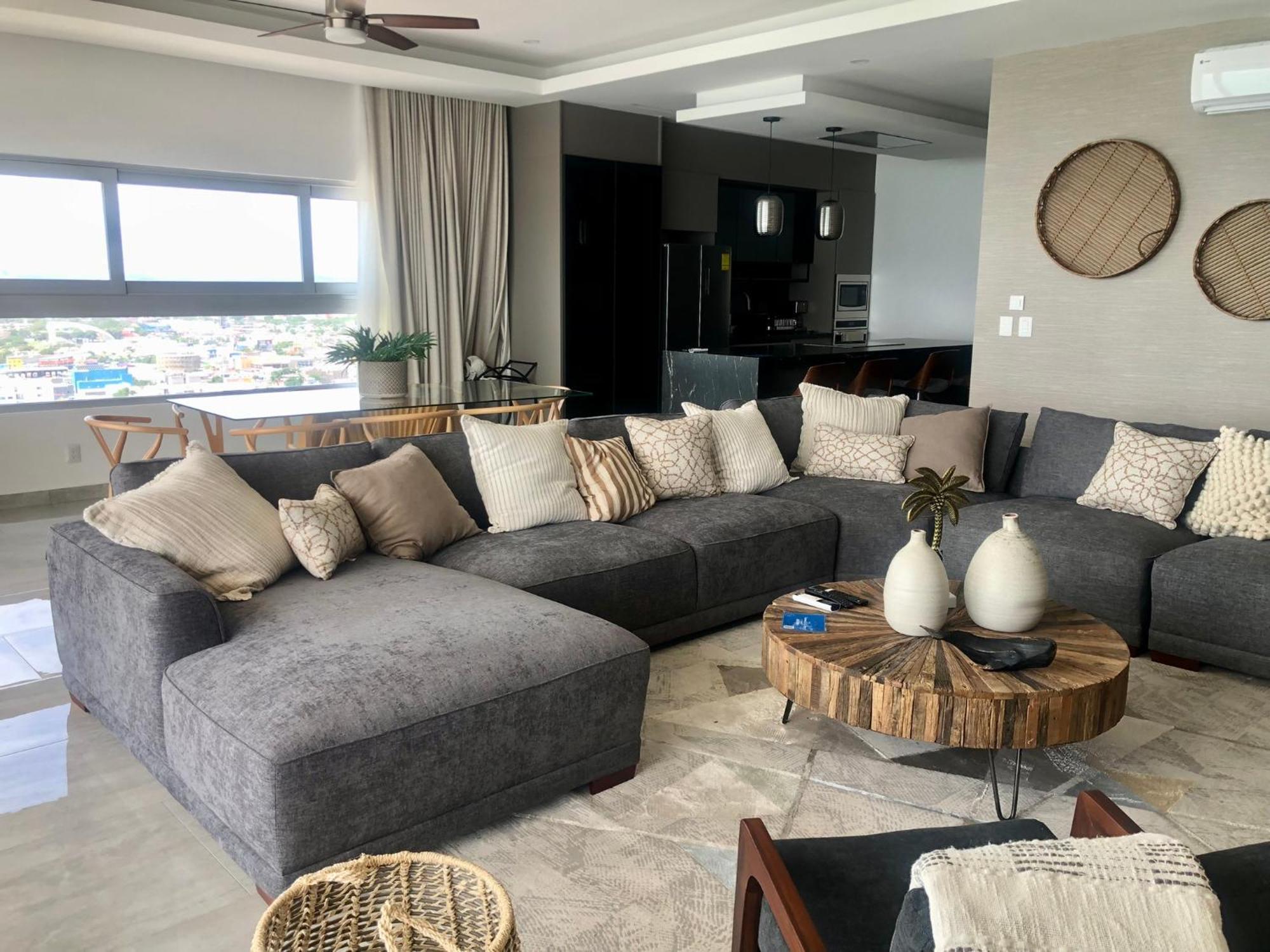 Sunset View 1801 - Penthouse Con Vista Al Mar En Malecon Apartamento