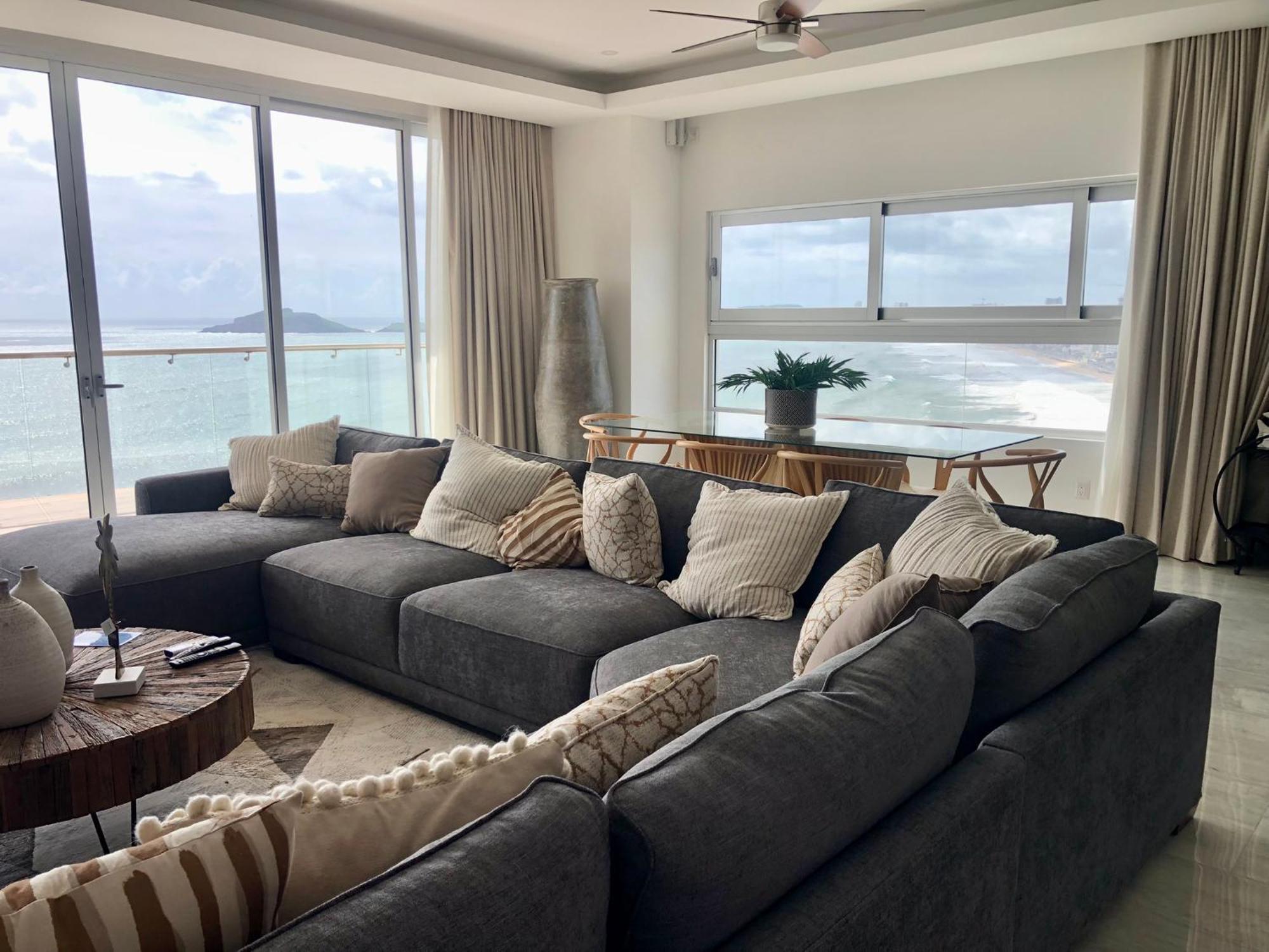 Apartamento Sunset View 1801 - Penthouse Con Vista Al Mar En Malecon *