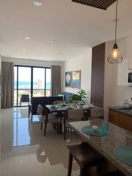 Apartamento Departamento Moderno Con Vista Al Mar *
