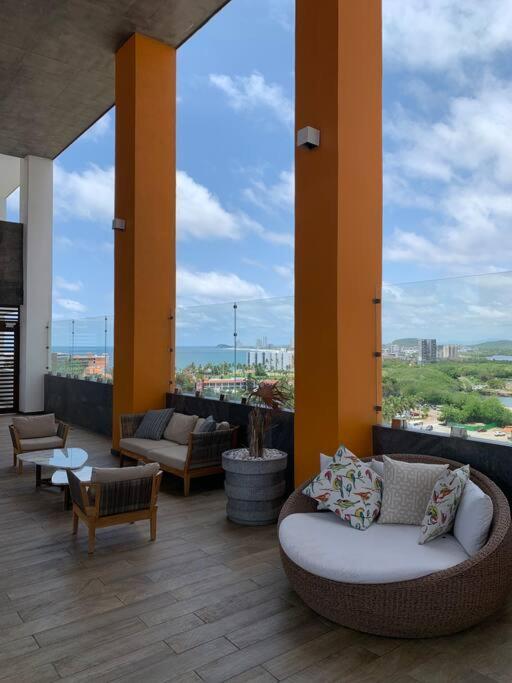 Departamento Moderno Con Vista Al Mar Apartamento Mazatlán