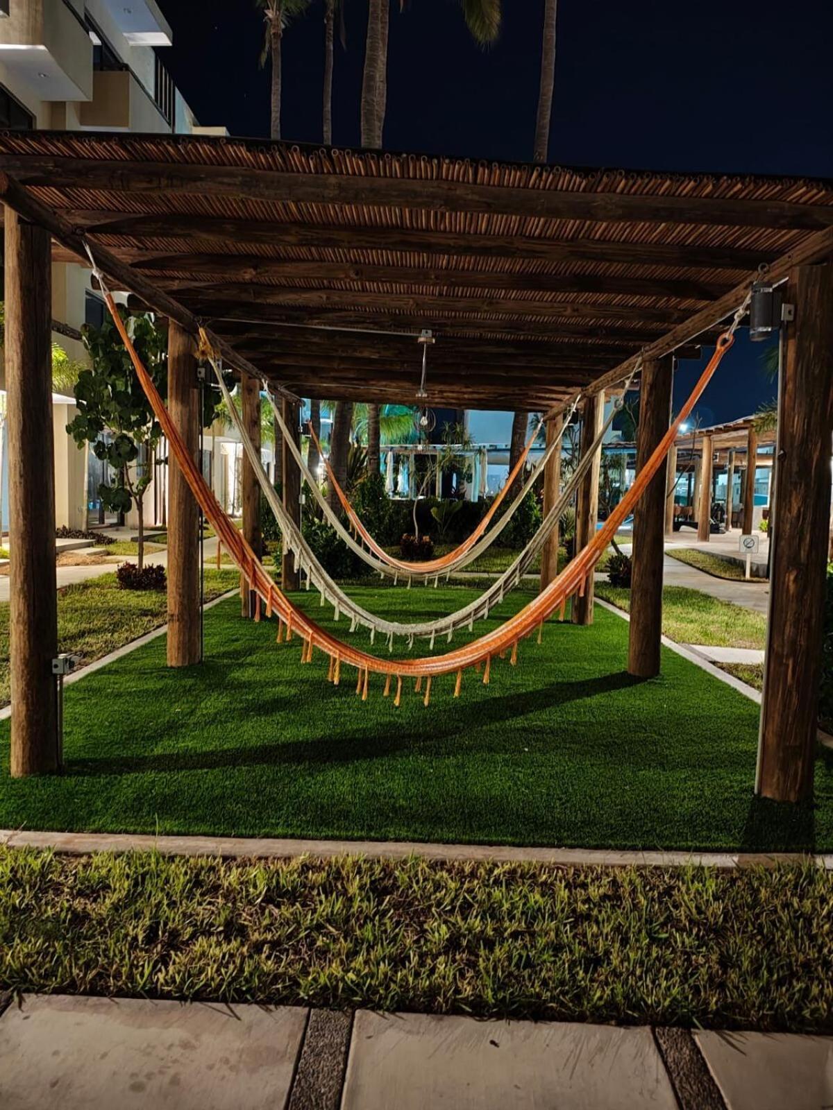Nuevo Departamento Con Acceso Frente A La Playa, Jacuzzi Y Alberca Climatizada Apartamento *