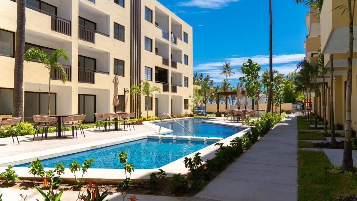 Nuevo Departamento Con Acceso Frente A La Playa, Jacuzzi Y Alberca Climatizada Mazatlán