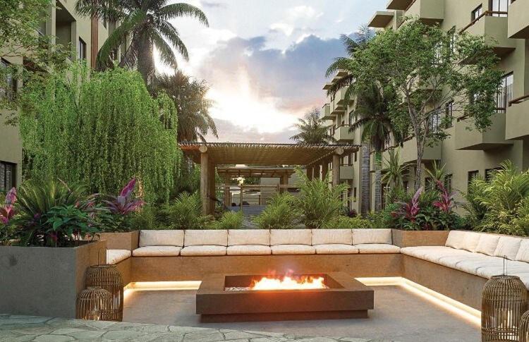 Nuevo Departamento Con Acceso Frente A La Playa, Jacuzzi Y Alberca Climatizada Apartamento