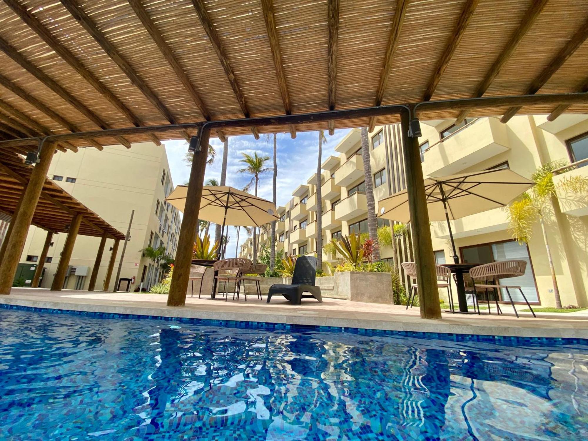 Nuevo Departamento Con Acceso Frente A La Playa, Jacuzzi Y Alberca Climatizada