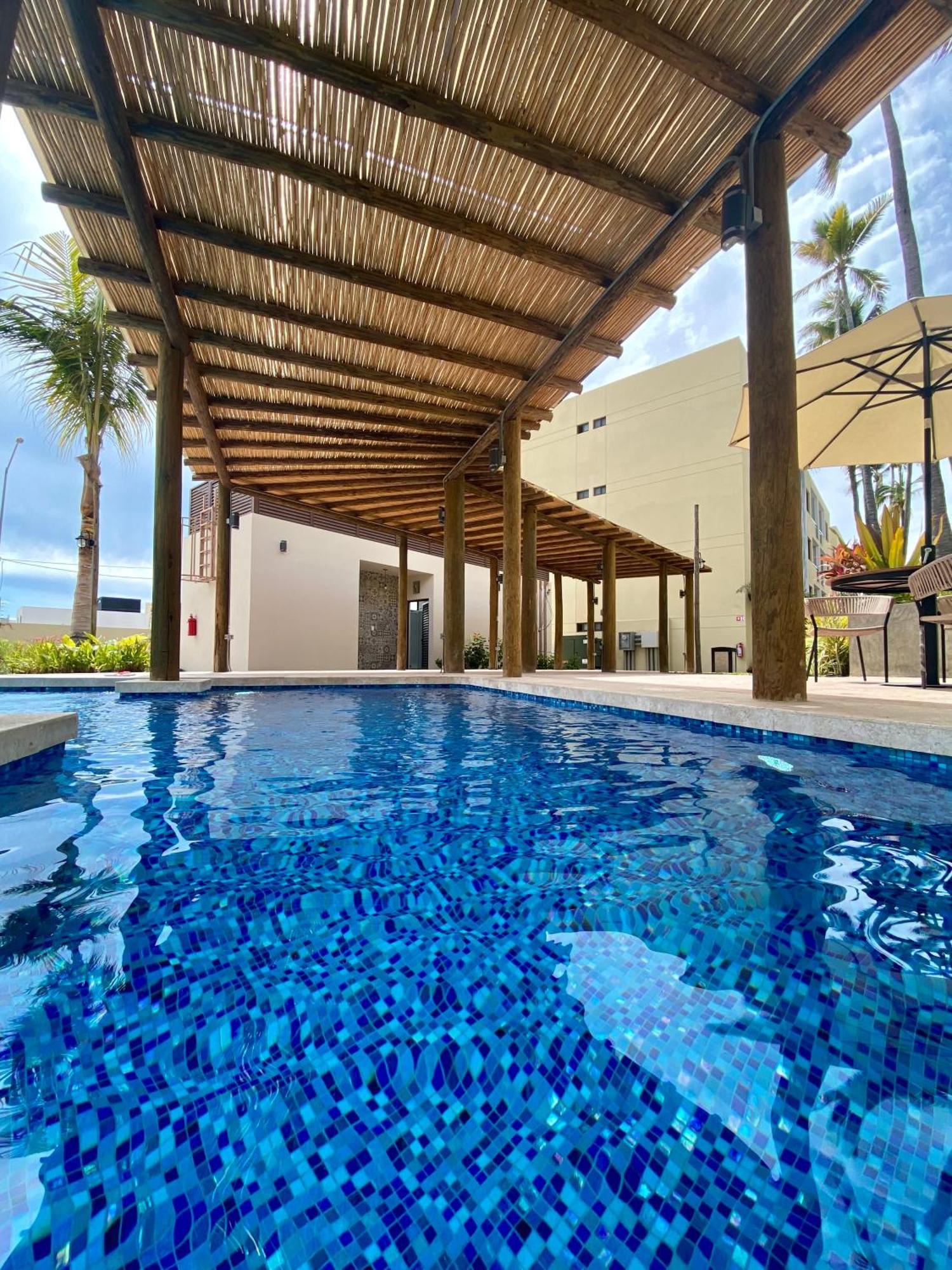 Nuevo Departamento Con Acceso Frente A La Playa, Jacuzzi Y Alberca Climatizada Mazatlán