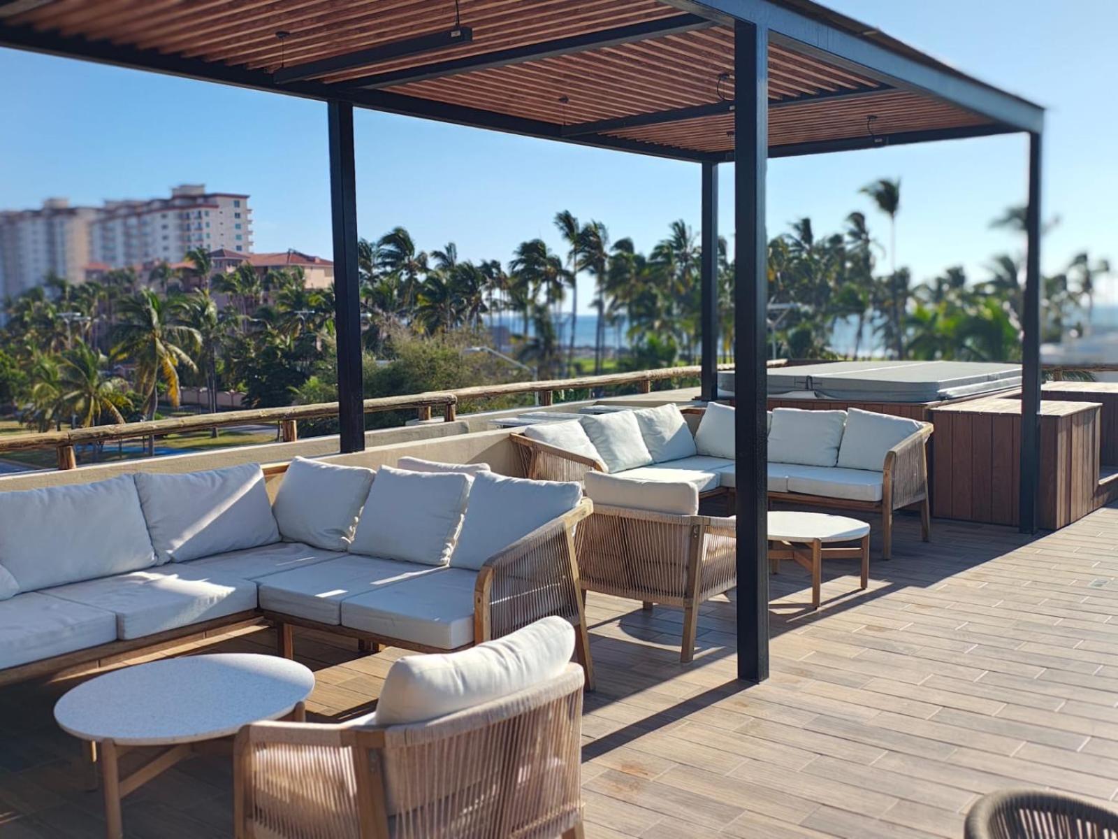 Apartamento Nuevo Departamento Con Acceso Frente A La Playa, Jacuzzi Y Alberca Climatizada