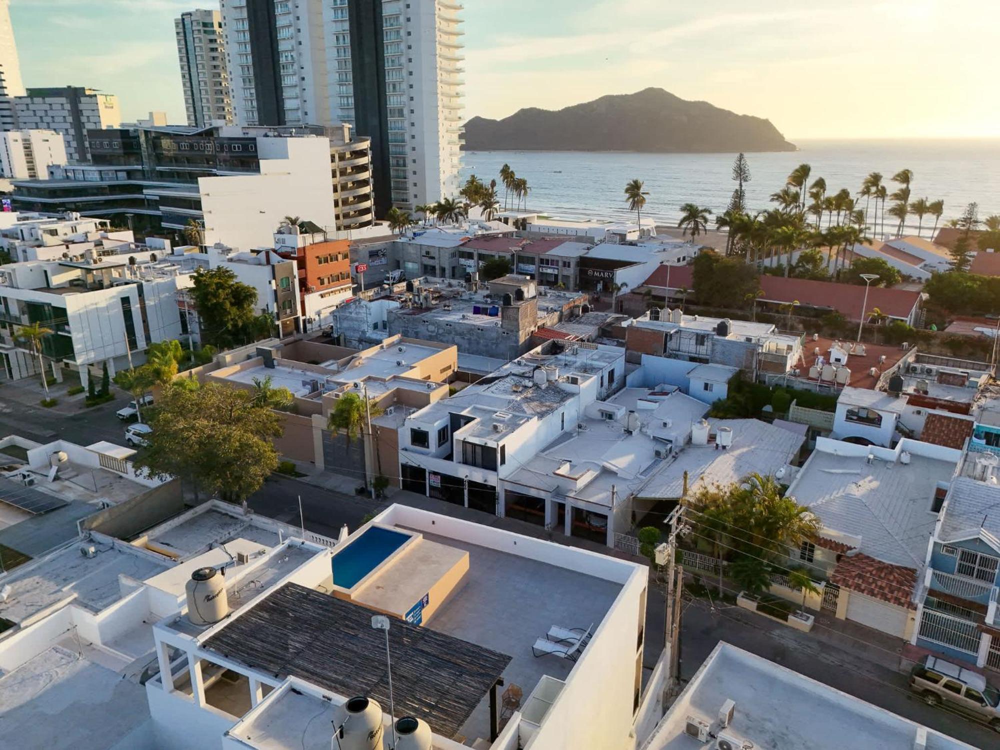 Apartamento Depa A 1 Cuadra De La Playa Con Alberca - Maria Barbara Mazatlán