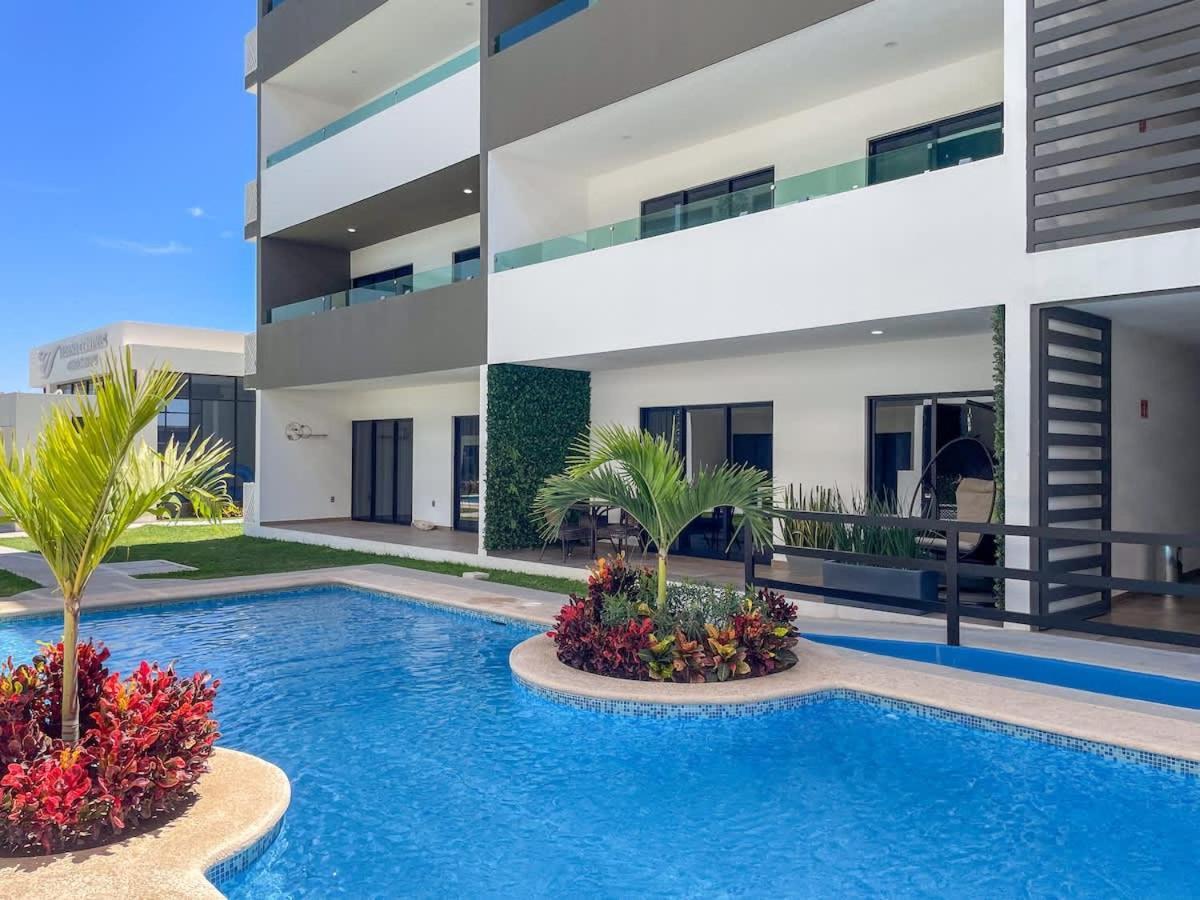Depa Con Alberca A 5min De Playa Cerritos - Marina C 510 Apartamento *