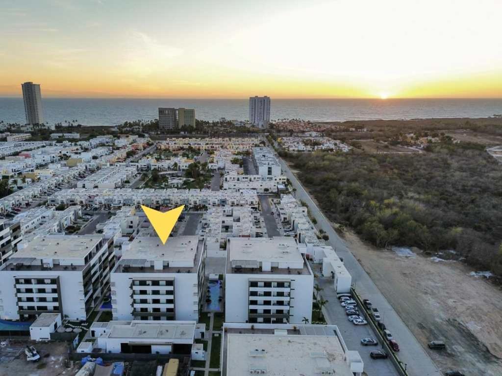 Depa Con Alberca A 5min De Playa Cerritos - Marina C 510 * Mazatlán