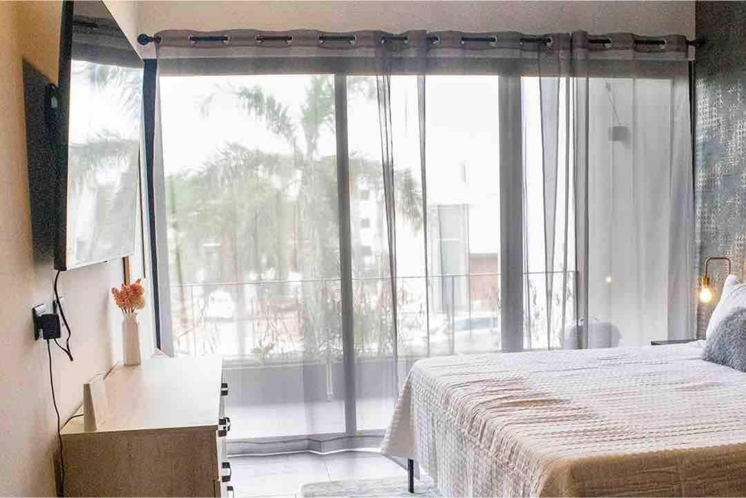 Departamento Con Alberca En Roof A 3 Minutos De Playa - Nerea 201 Apartamento *