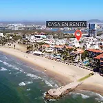 Casa en renta con alberca muy cerca del mar