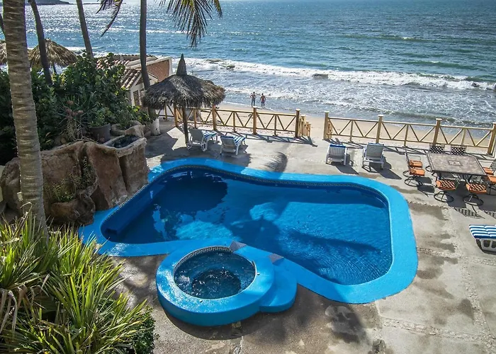 Sandcastle Beachfront Villa With Pool