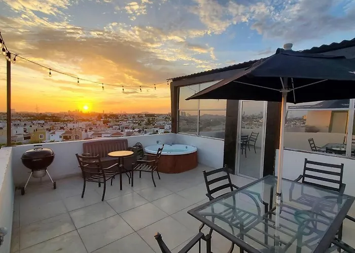 Bonito Loft Jacuzzi Y Terraza Completamente Privado 7 Mins Malecon