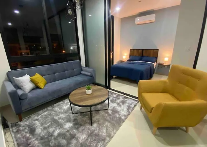 Impecable Loft, Terraza, Alberca, Cerca De Playa