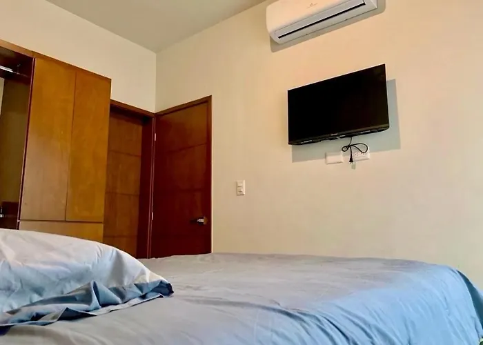 Departamento Familiar Con Alberca - Wifi Y Ac