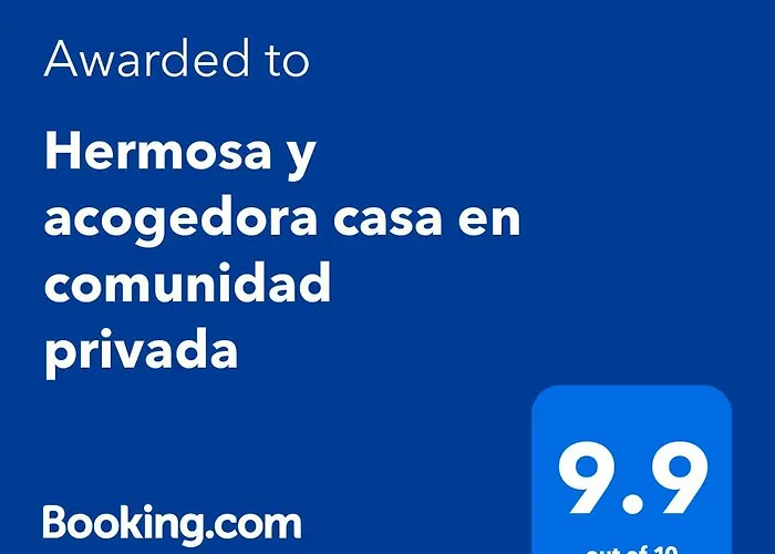 Hermosa Y Acogedora Casa En Comunidad Privada