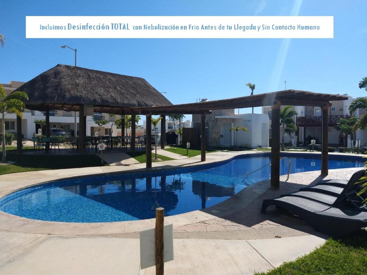 Сasa de vacaciones Almar 1811/casa-3habitaciones/piscina Mazatlán