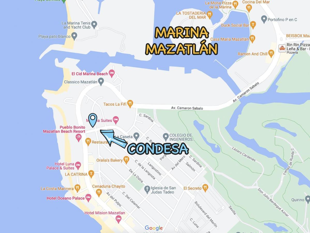 Condesa 12 Sublime Depa A 100 Pasos De La Playa * Mazatlán
