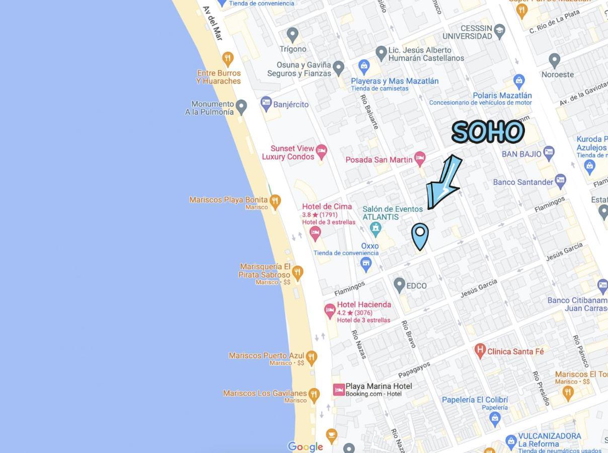 Soho 4 A Cuadra De La Playa Apartamento *