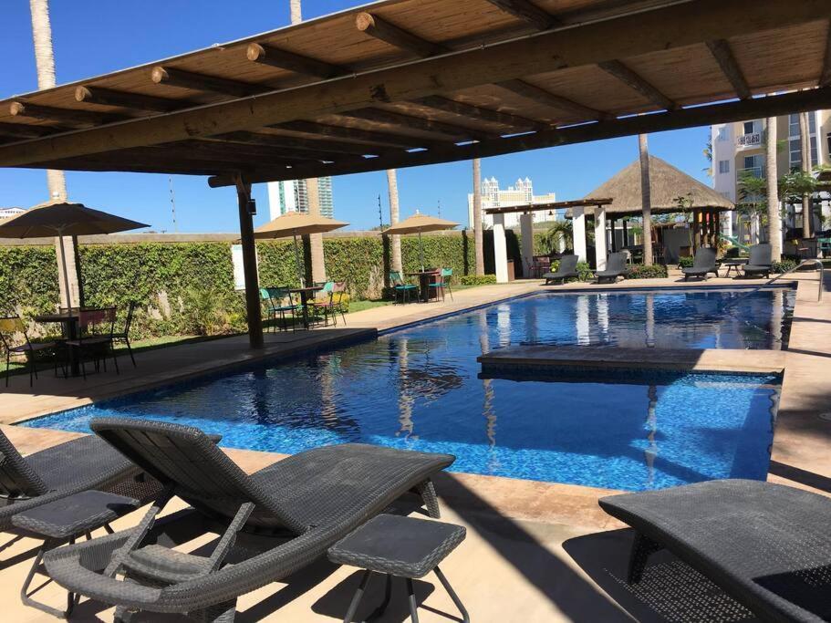 Apartamento Con Vista Al Mar En Almar Mazatlán