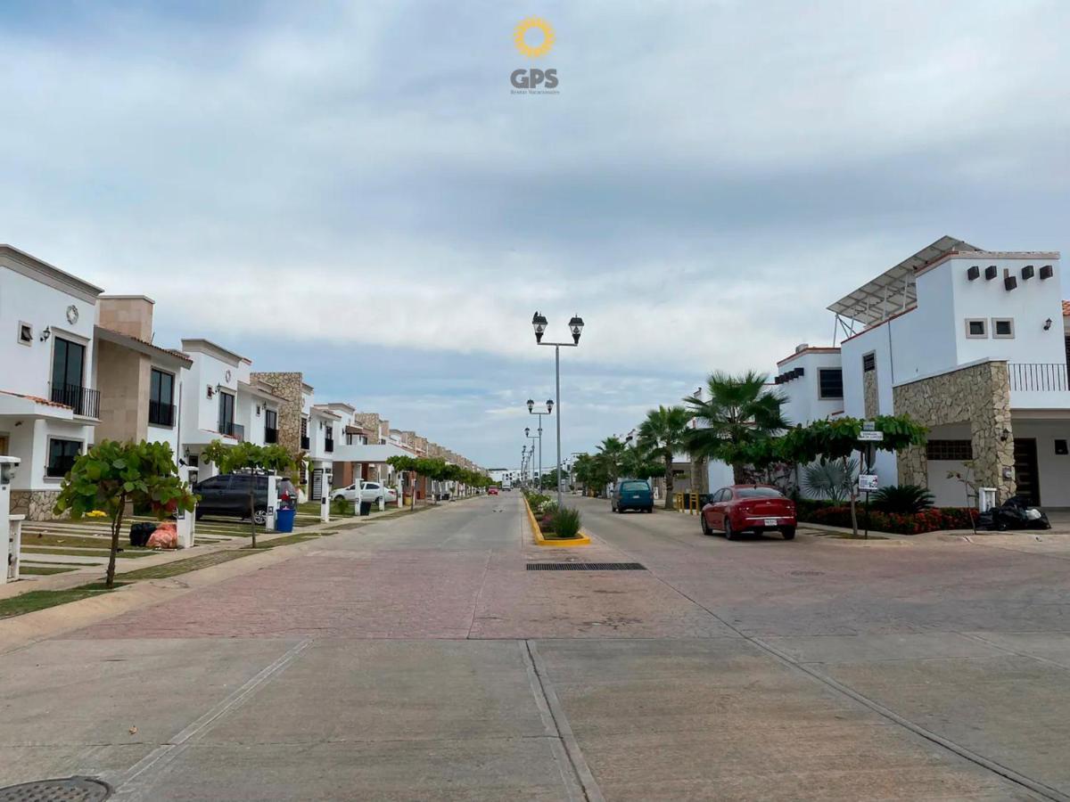 Apartamento Azul Marino Hermosa Casa Familiar En Residencial Mazatlán