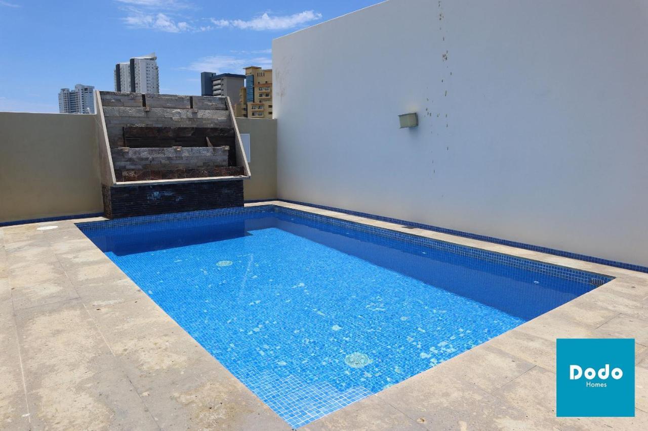 Apartamento Torre Con Alberca A 1 Cuadra De La Playa *