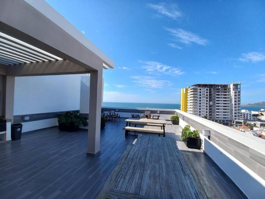 Departamento Con Alberca Y Vista Al Mar Apartamento *