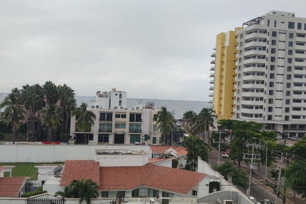 Apartamento Departamento Con Alberca Y Vista Al Mar