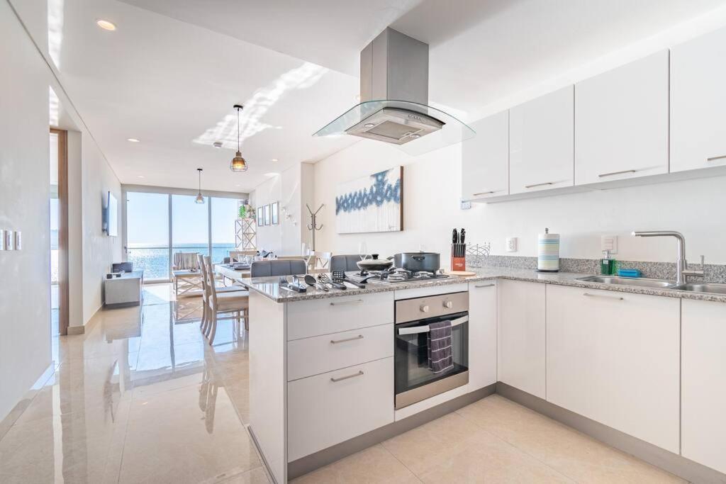 Apartamento Lujoso Depa Al Pie De La Playa Camino Al Mar Mazatlán