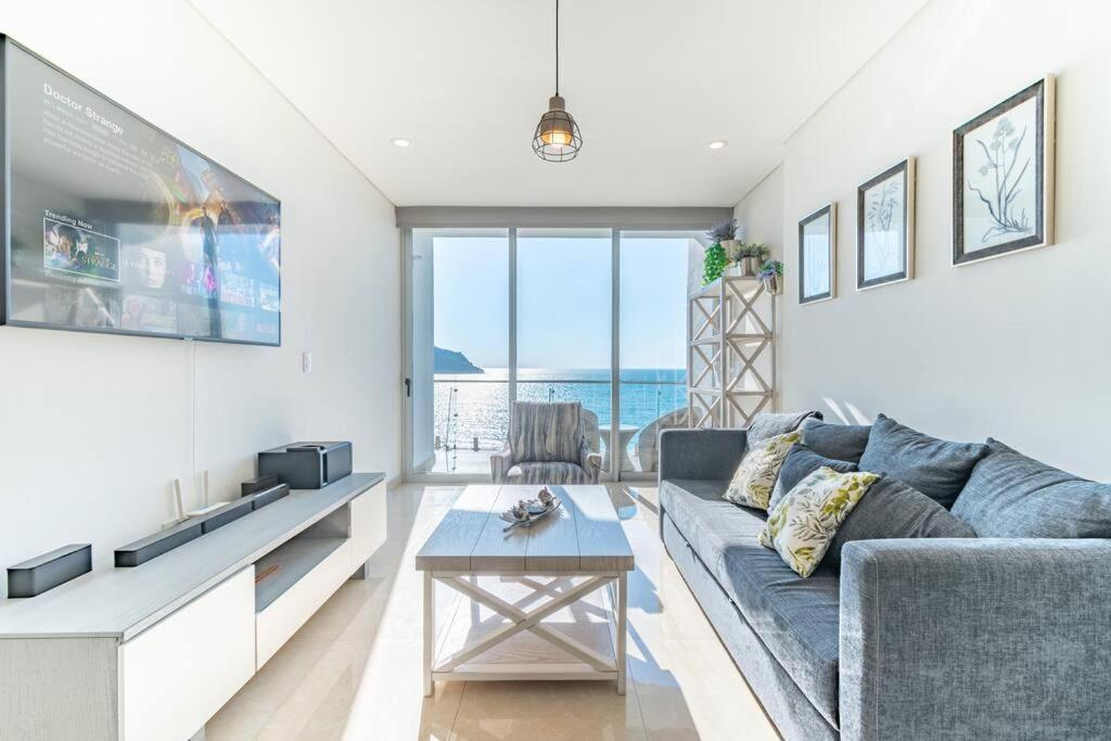 Apartamento Lujoso Depa Al Pie De La Playa Camino Al Mar