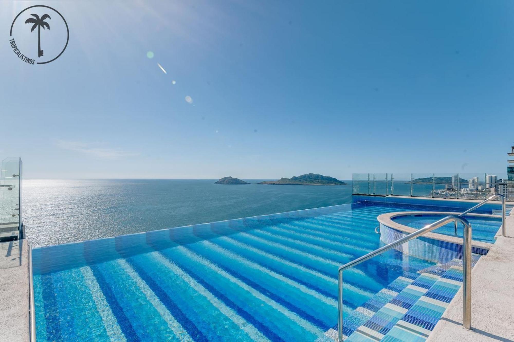 Apartamento Stylish Apt. W/ Rooftop, Infinity Pool & Sea View *
