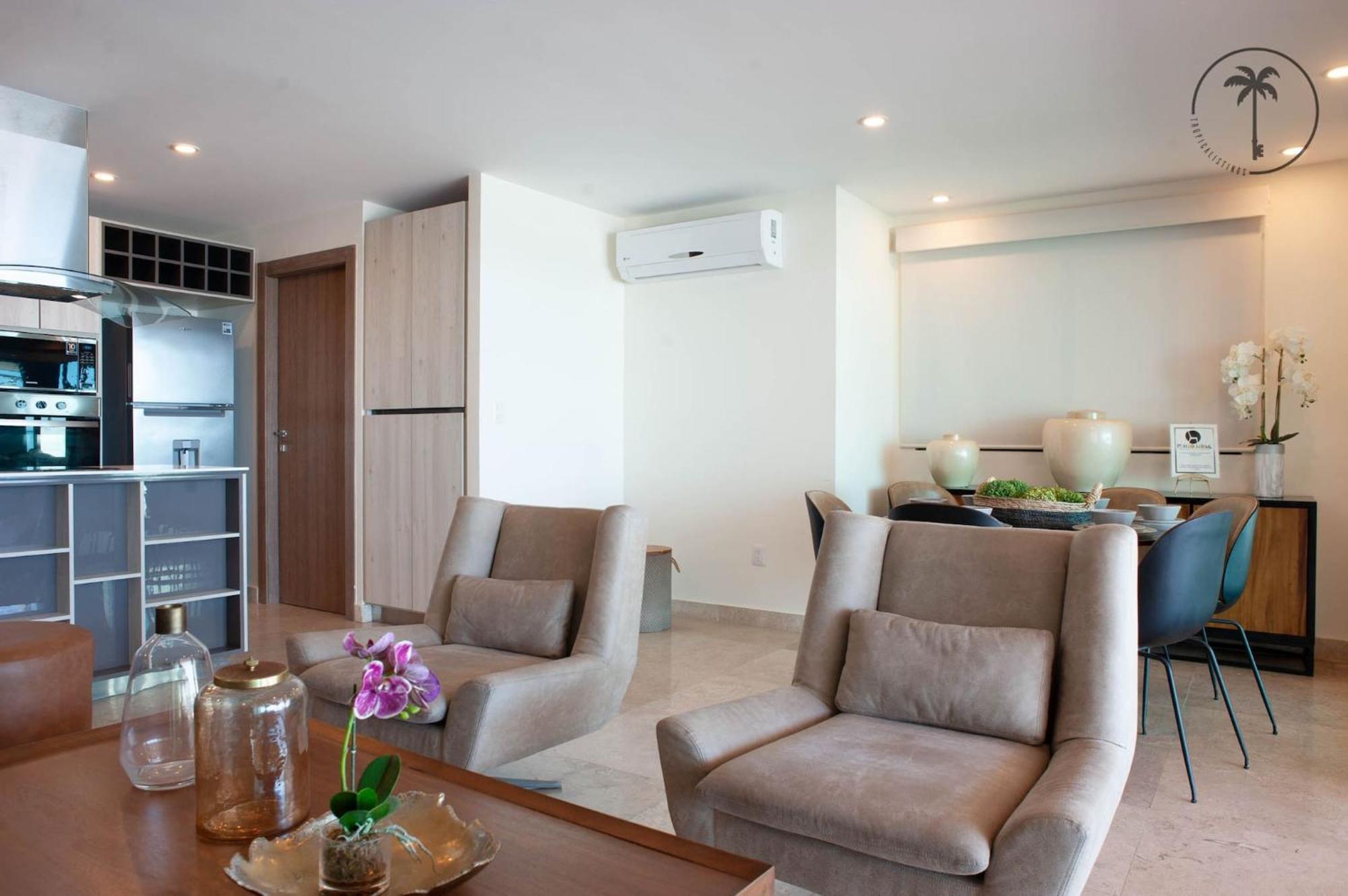Stylish Apt. W/ Rooftop, Infinity Pool & Sea View * Mazatlán