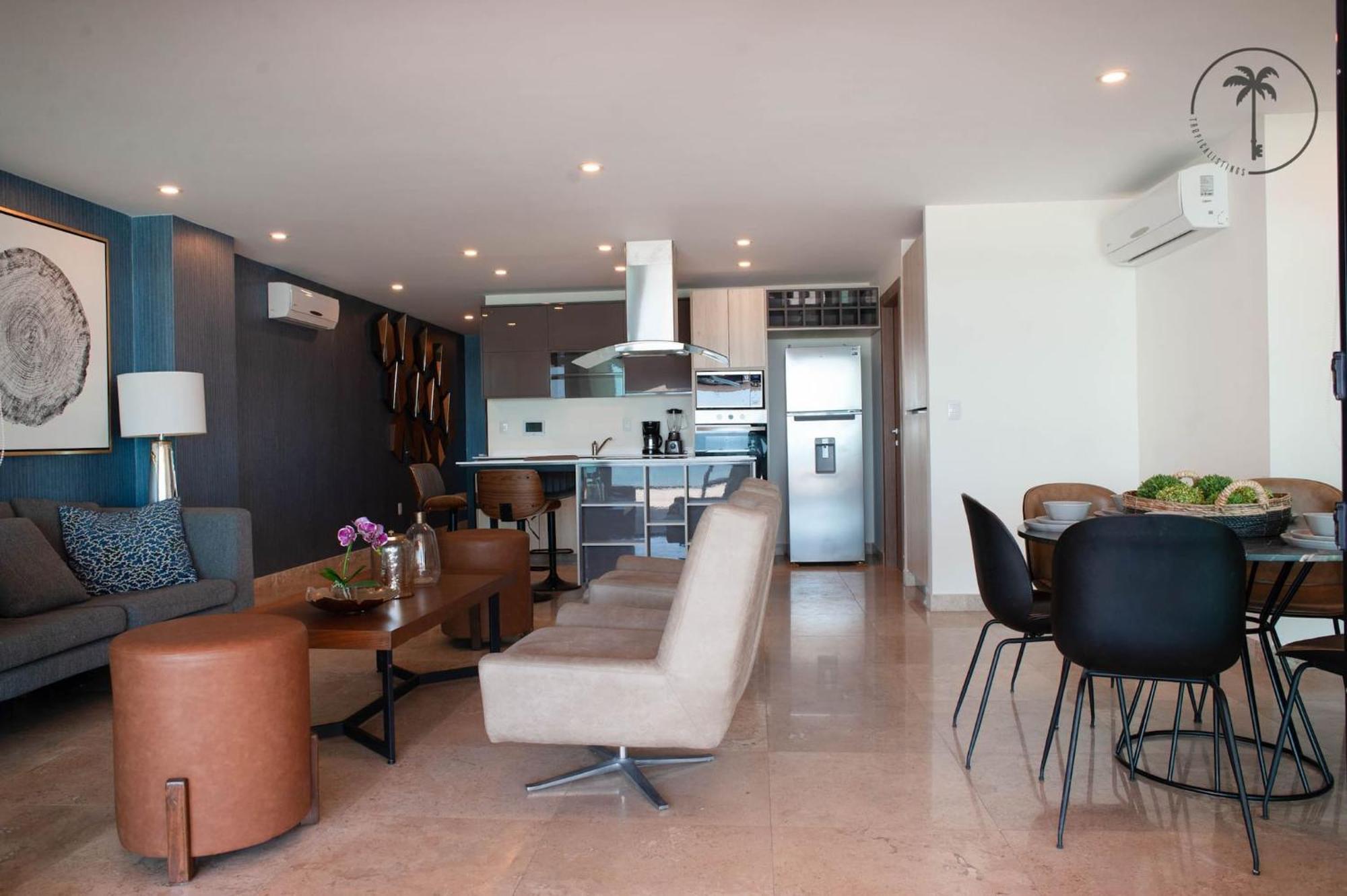 Stylish Apt. W/ Rooftop, Infinity Pool & Sea View Apartamento