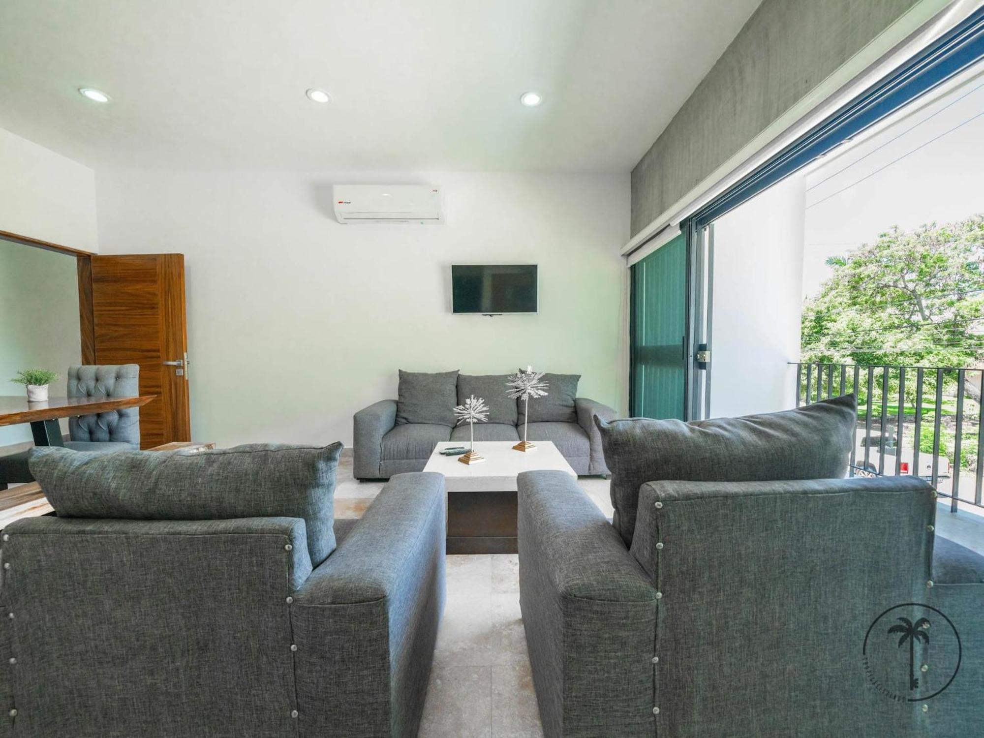 Apartamento Comodo Dpto. C/ Balcon Priv. En Lomas De - Cerro Azul 105 B Mazatlán