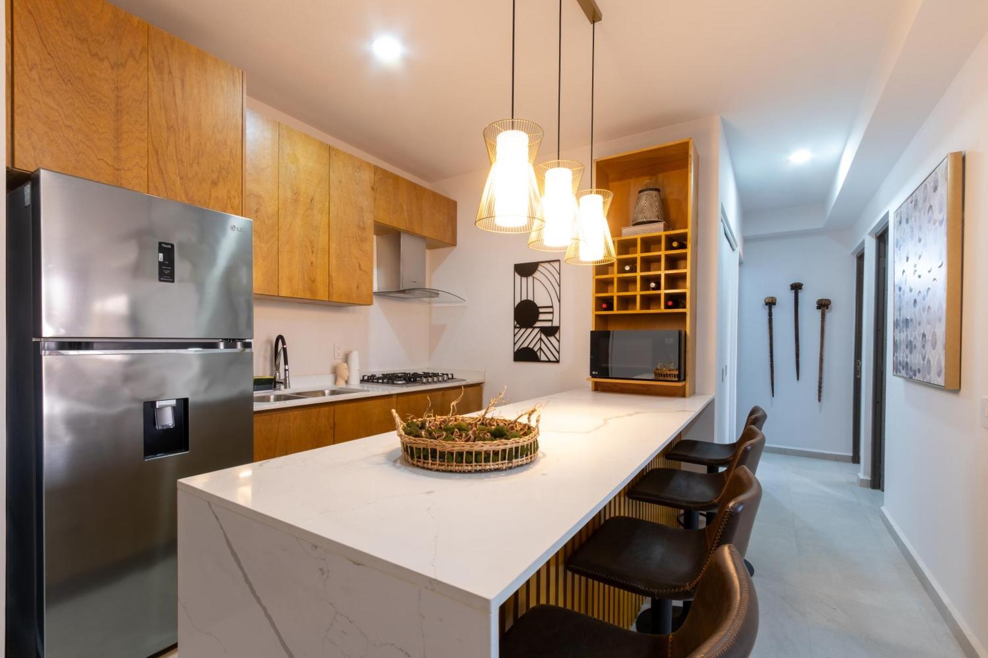 Bluu Lagoon-hermoso Depa Con Playa Privada Apartment *