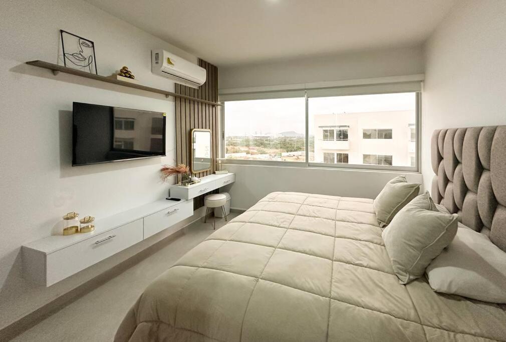 Bluu Lagoon 508-depa De Lujo Con Playa Privada Apartamento