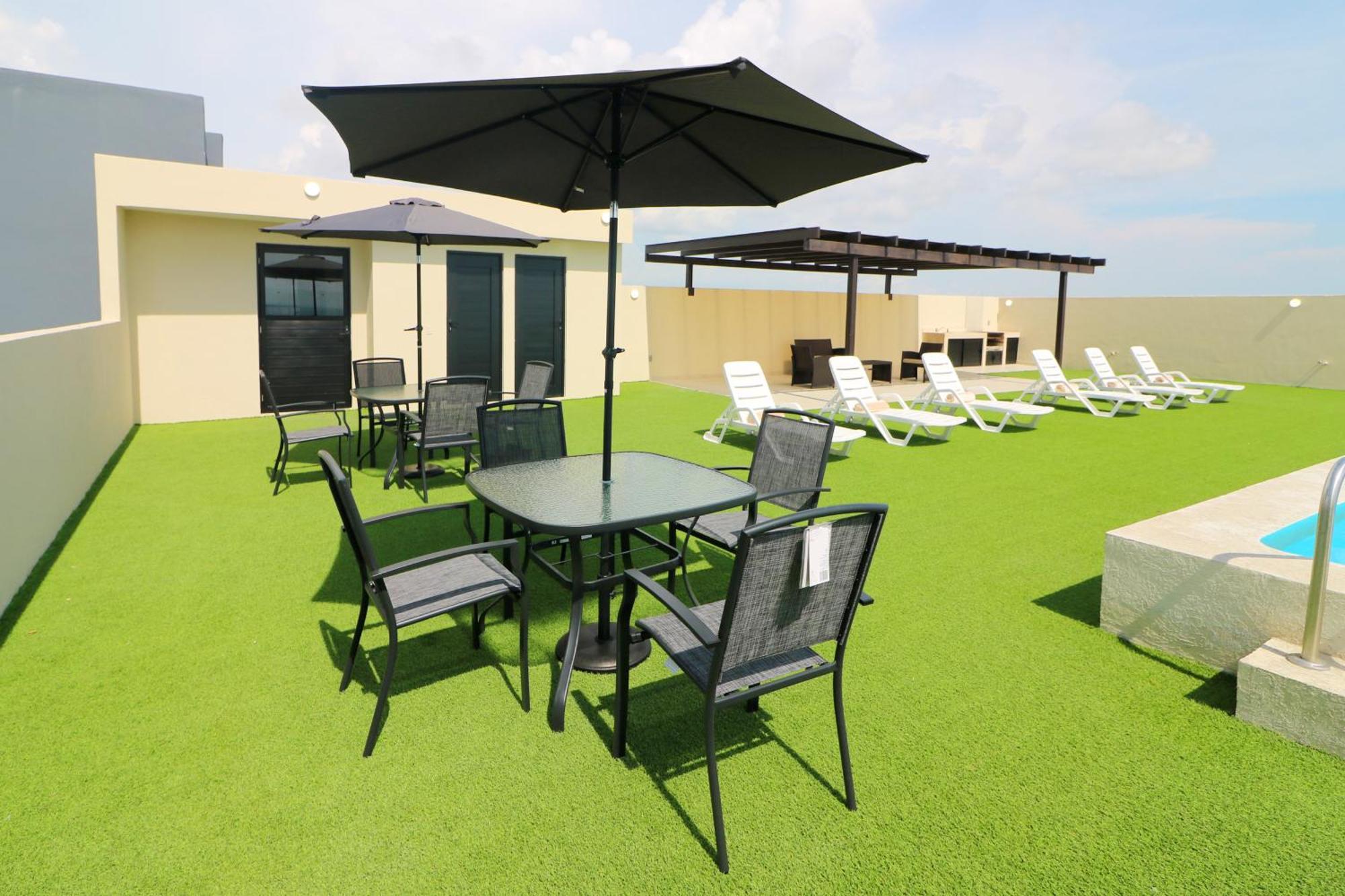 Apartamento Departamento Con Terraza Privada Y Alberca A 1 Cuadra Del Malecon - Flamingo 102