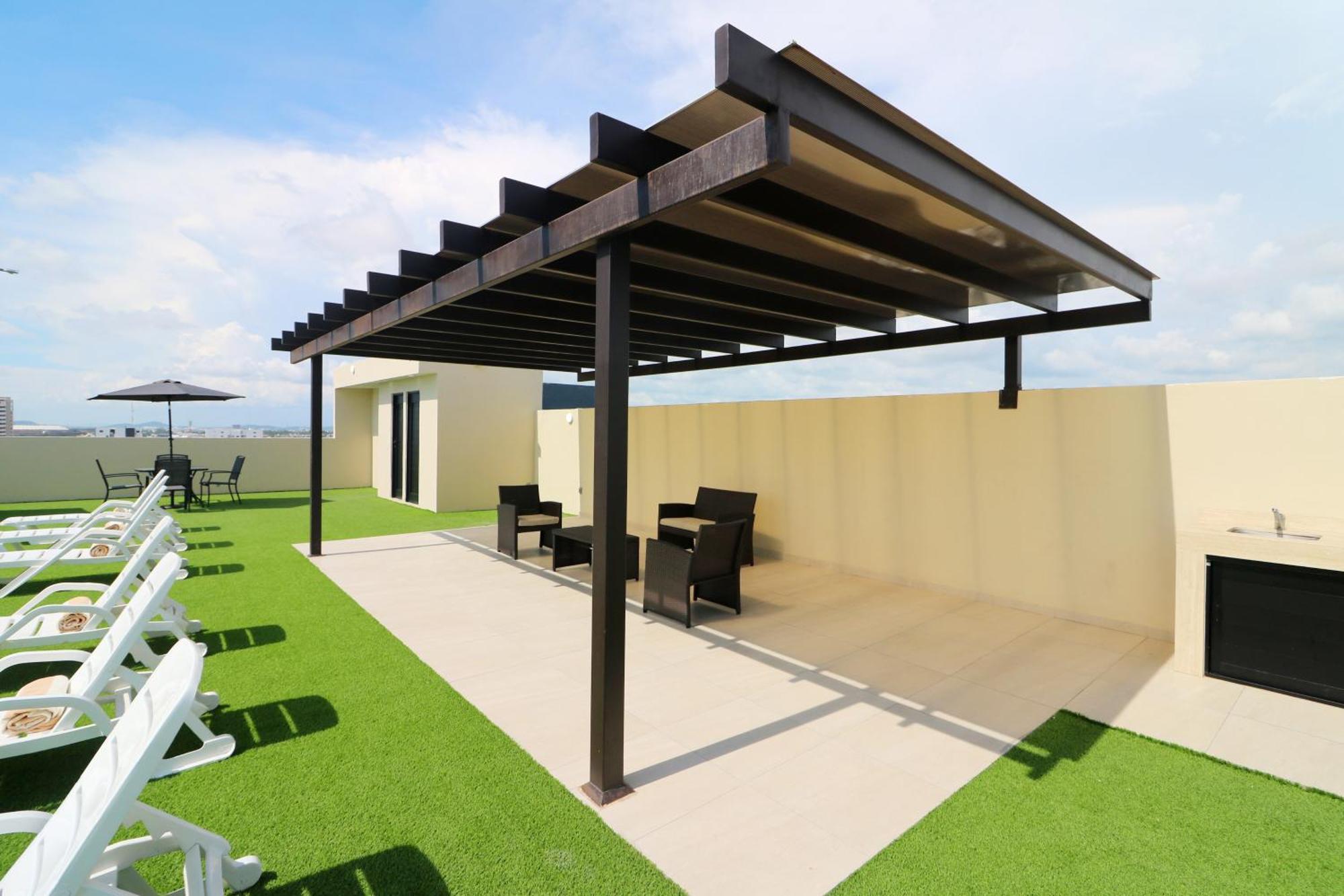 Apartamento Departamento Con Terraza Privada Y Alberca A 1 Cuadra Del Malecon - Flamingo 102 Mazatlán
