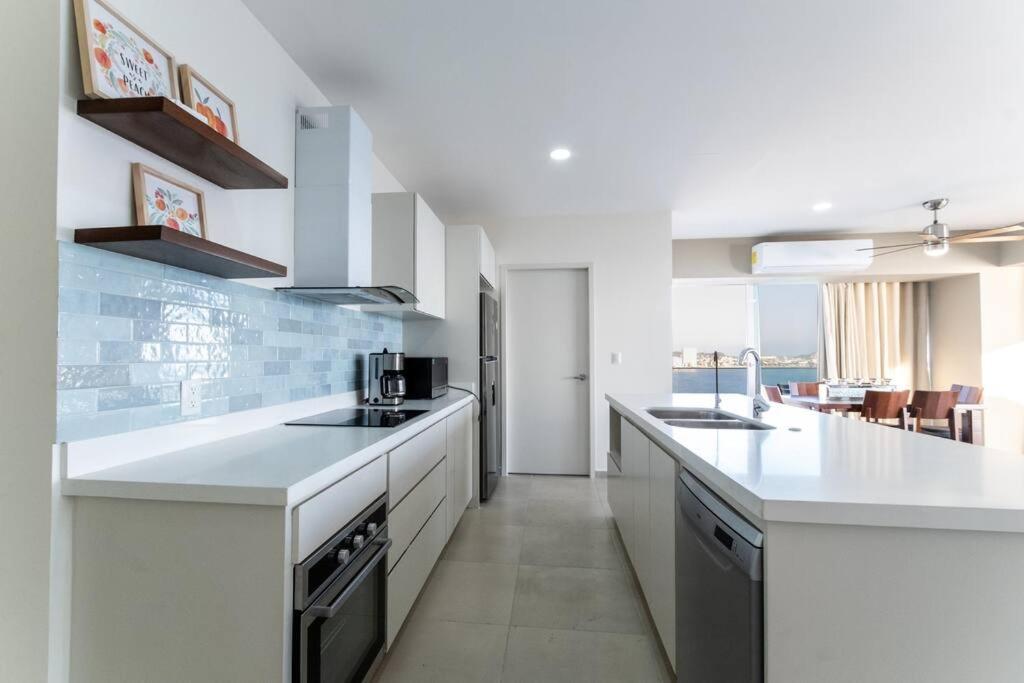 Apartamento Cristal Bay 1504 Lujoso Depa Frente Al Malecon