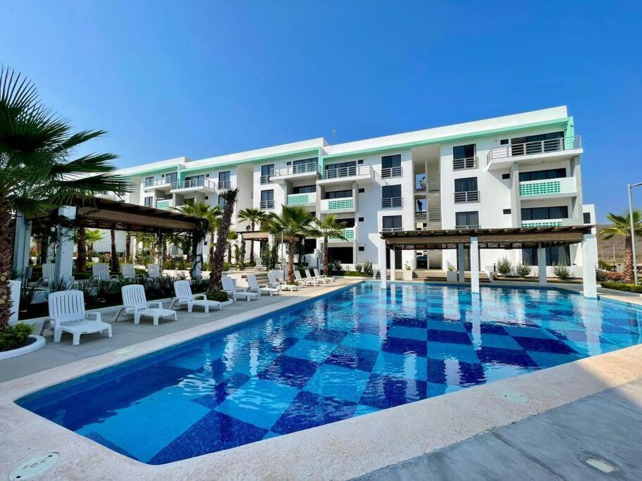 Apartamento Departamento Con Alberca Cerca De Playa