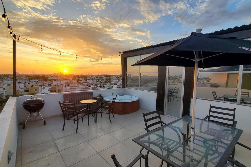 Bonito Loft Jacuzzi Y Terraza Completamente Privado 7 Mins Malecon Apartamento Mazatlán
